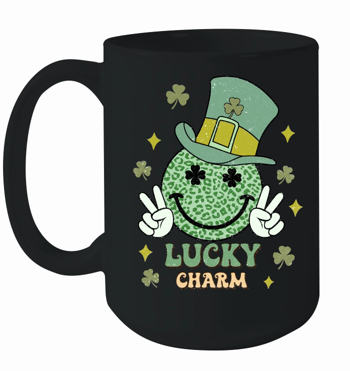 Retro St Patrick's Day lucky charm