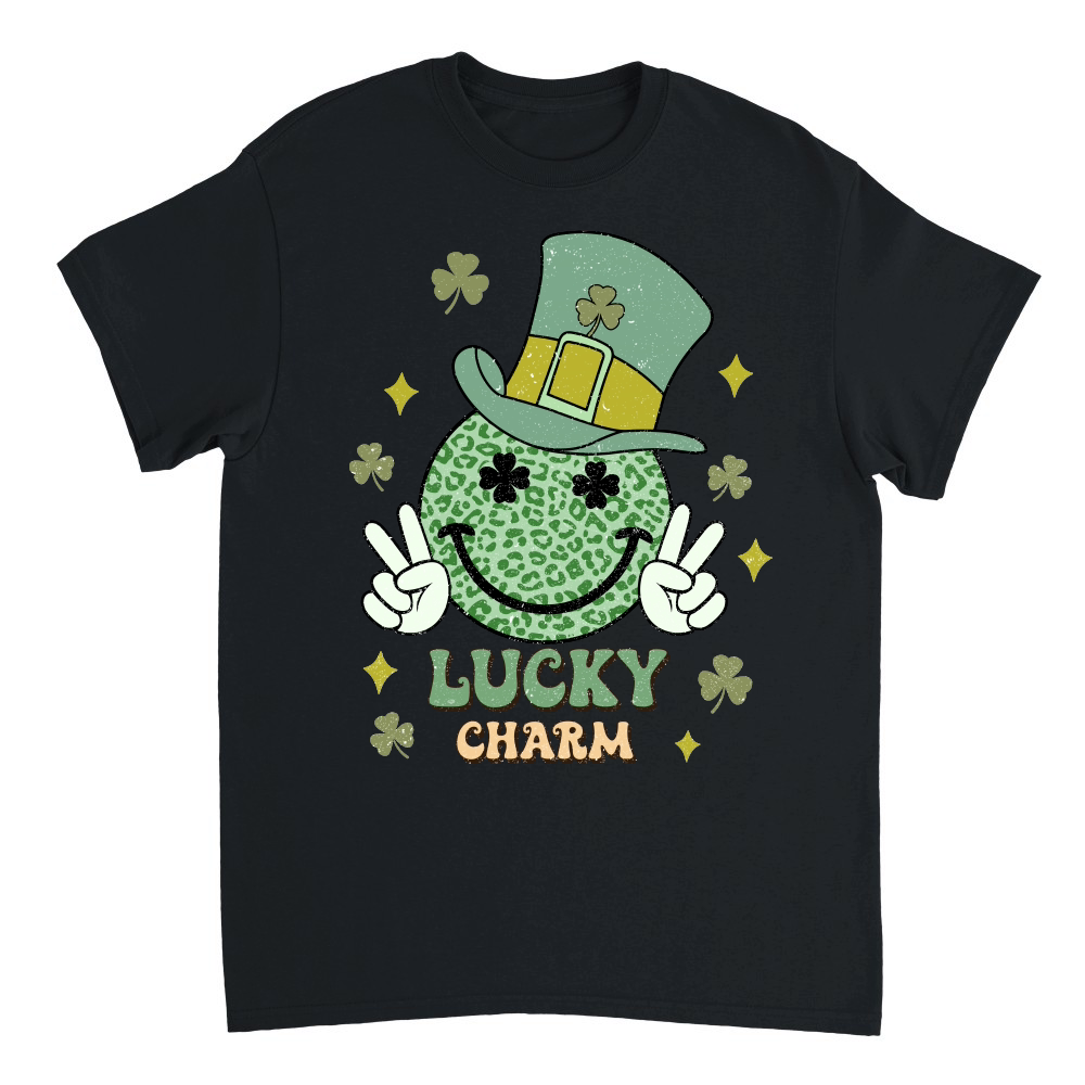 Retro St Patrick's Day lucky charm