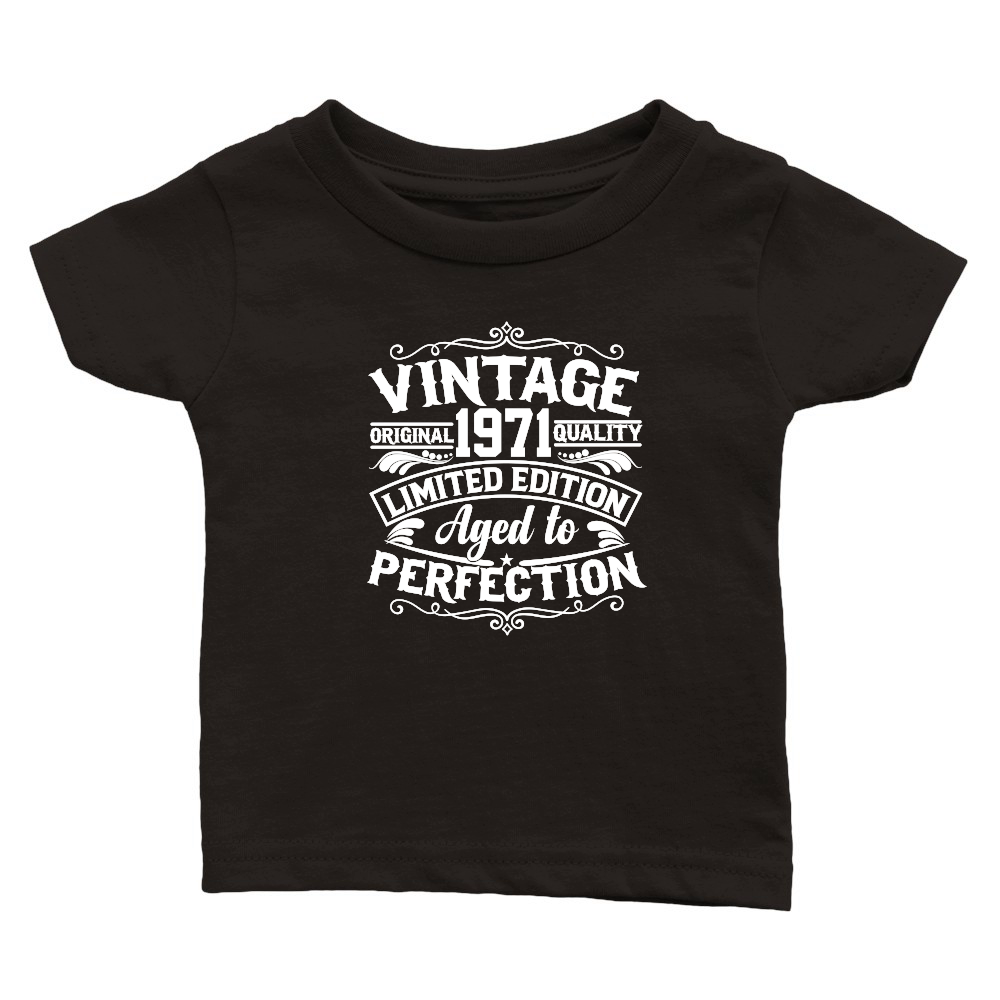 50th Birthday Svg Vintage 1971 Svg Aged to perfection T shirt design