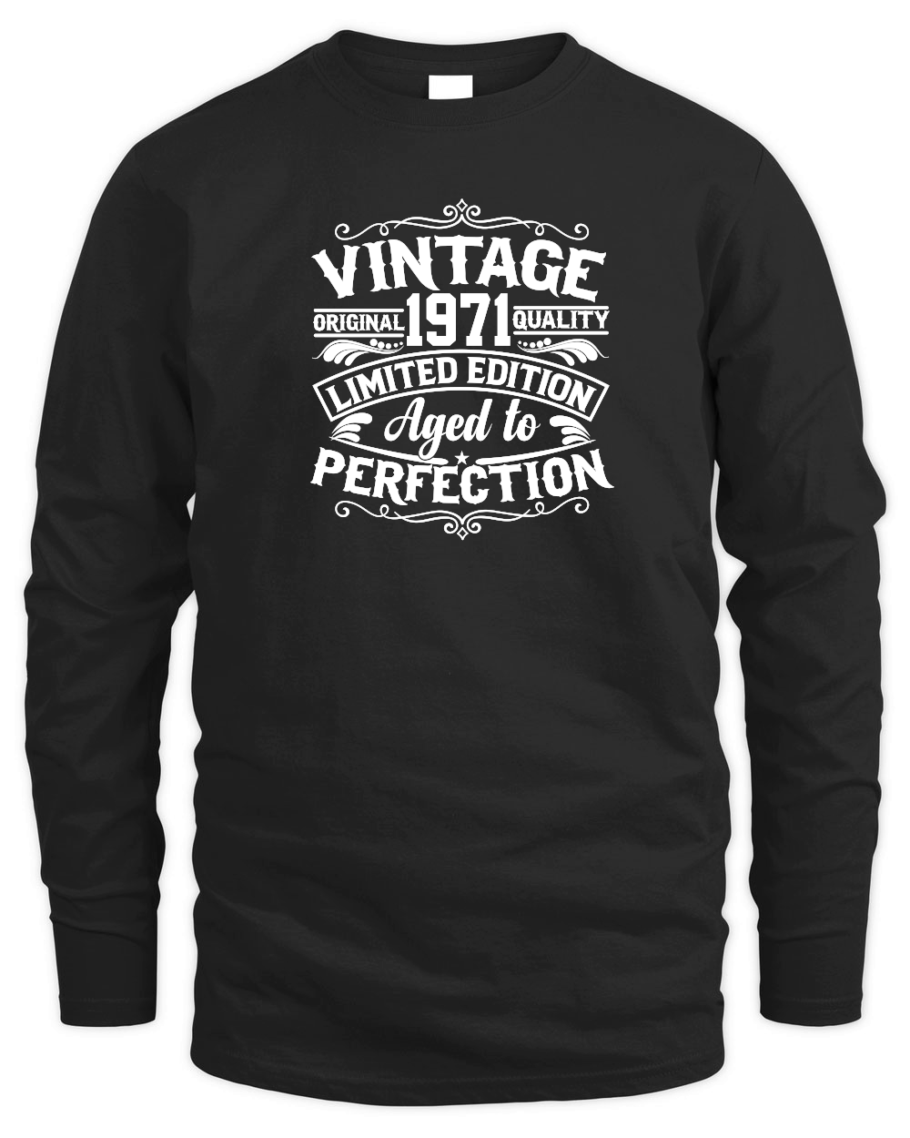 50th Birthday Svg Vintage 1971 Svg Aged to perfection T shirt design