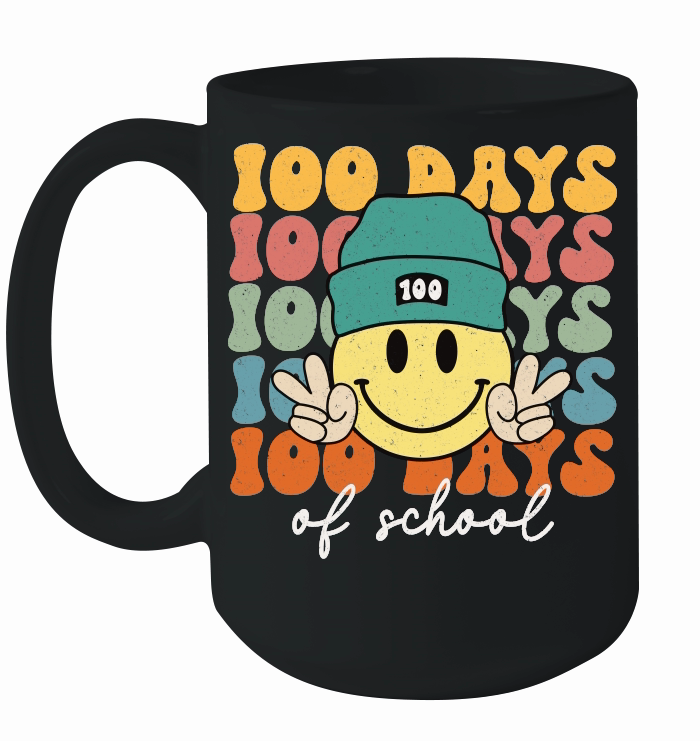 Retro 100 Days of School 100th Day