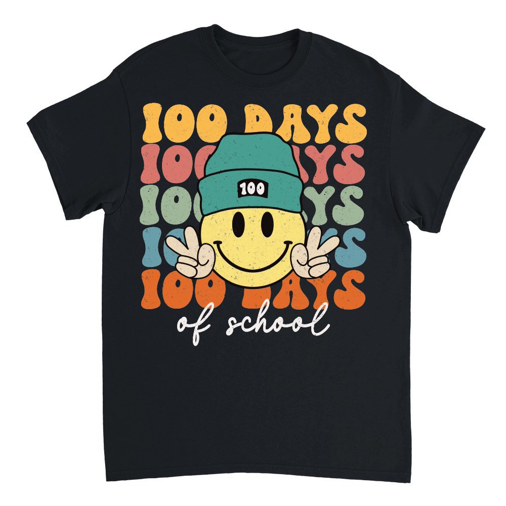 Retro 100 Days of School 100th Day