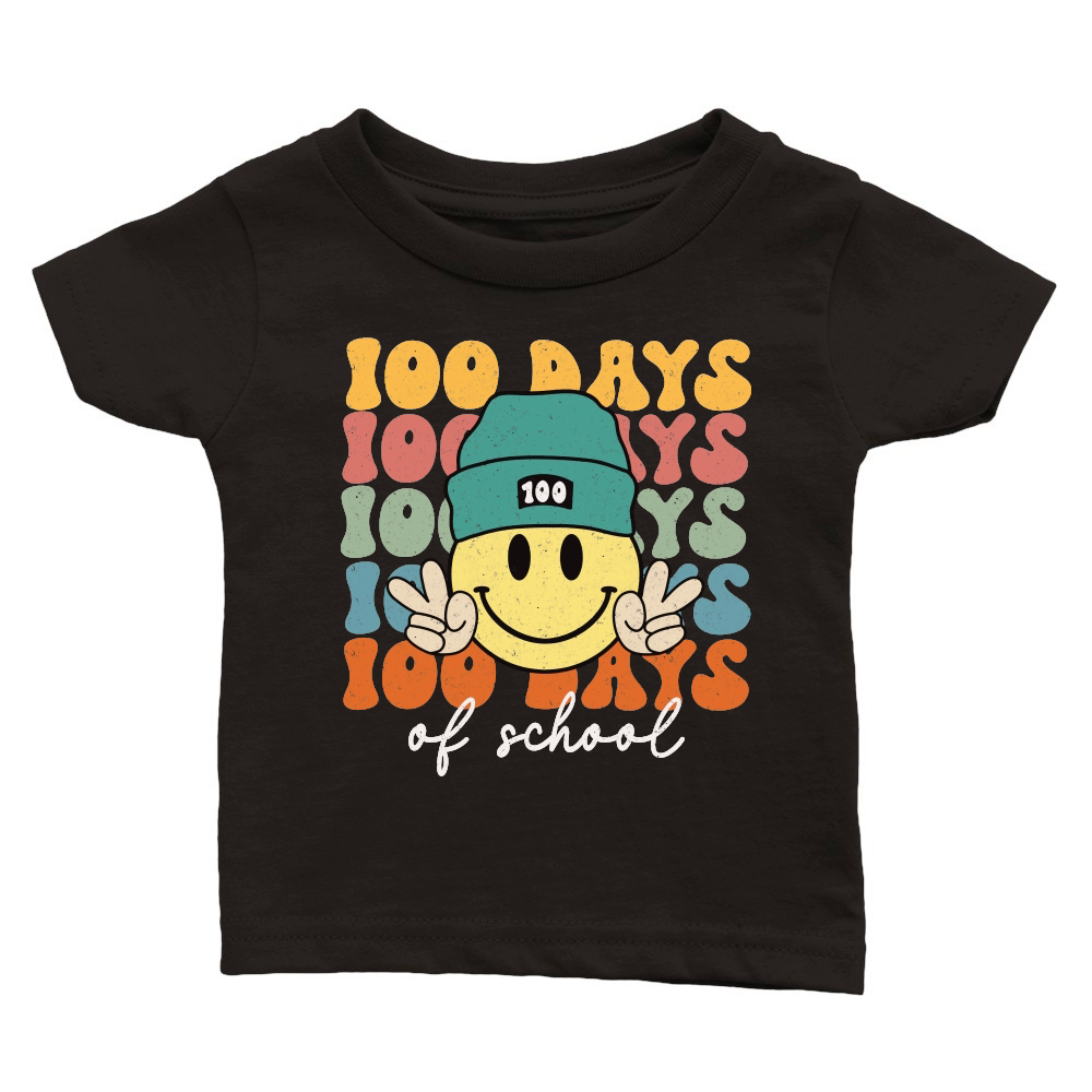 Retro 100 Days of School 100th Day