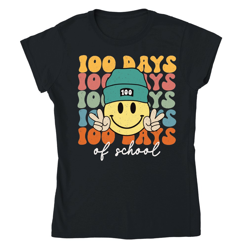 Retro 100 Days of School 100th Day