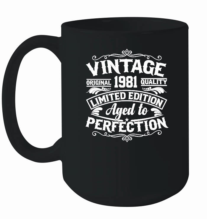 Vintage original 1981 quality limited edition aged to perfection