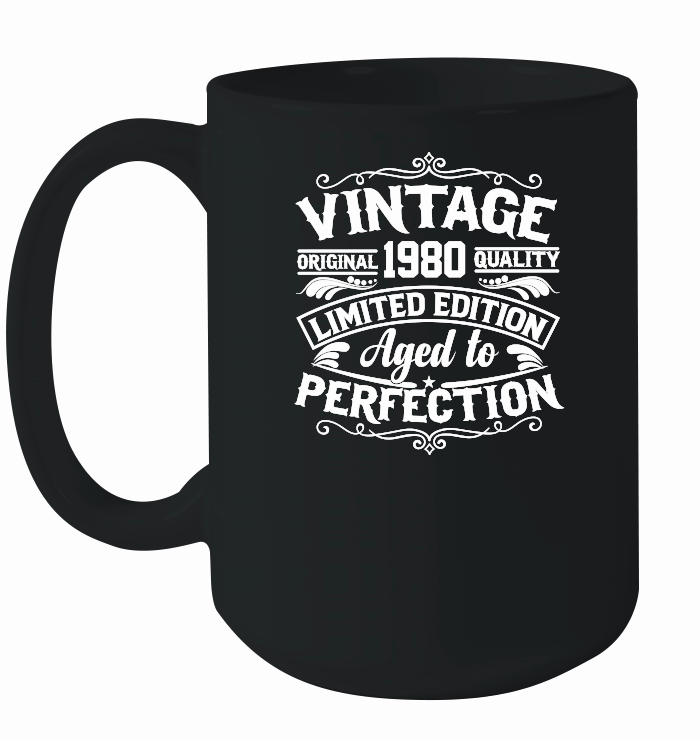 Vintage original 1980 quality limited edition aged to perfection