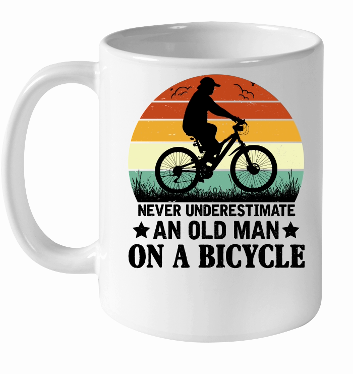 Never Underestimate An Old Man On A Bicycle