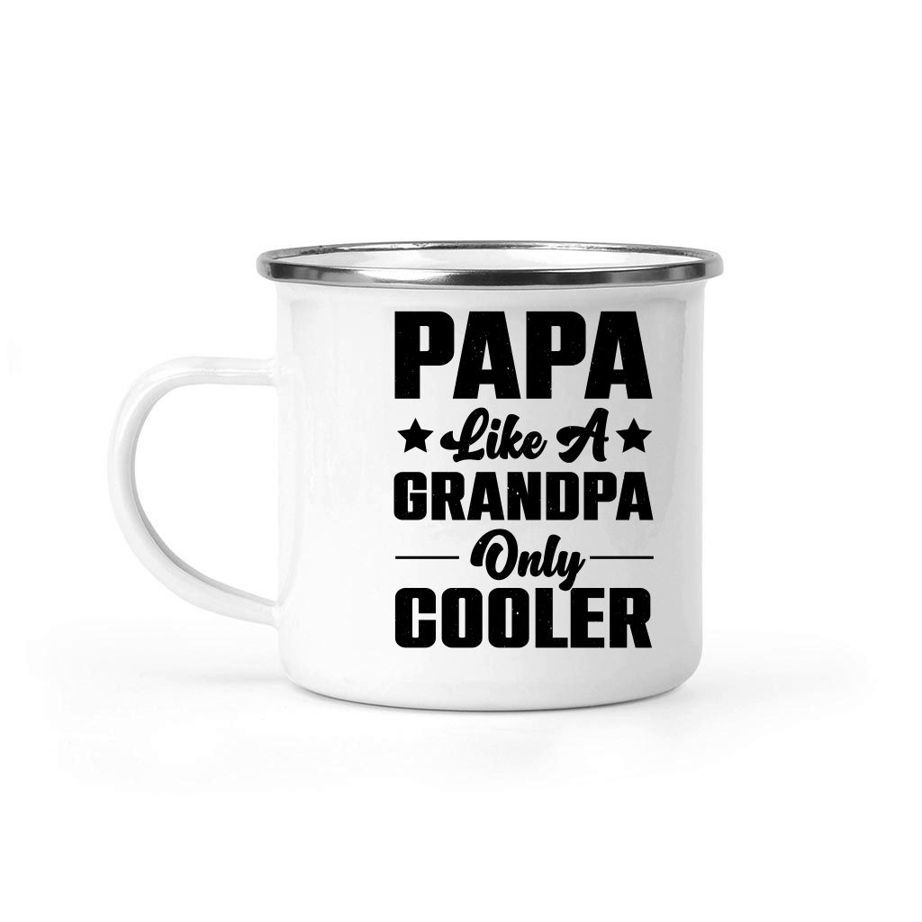 Papa Like A Grandpa Only Cooler