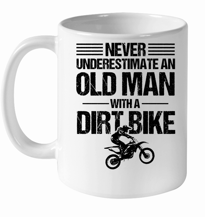 Never Underestimate an Old Man with a Dirt Bike