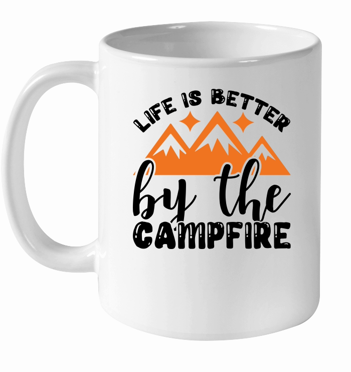 Life is better by the campfire 01