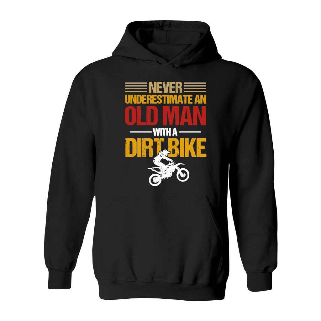 Never Underestimate an Old Man with a Dirt Bike