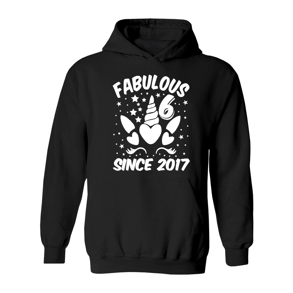 Fabulous 6 Since 2017 Unicorn Birthday