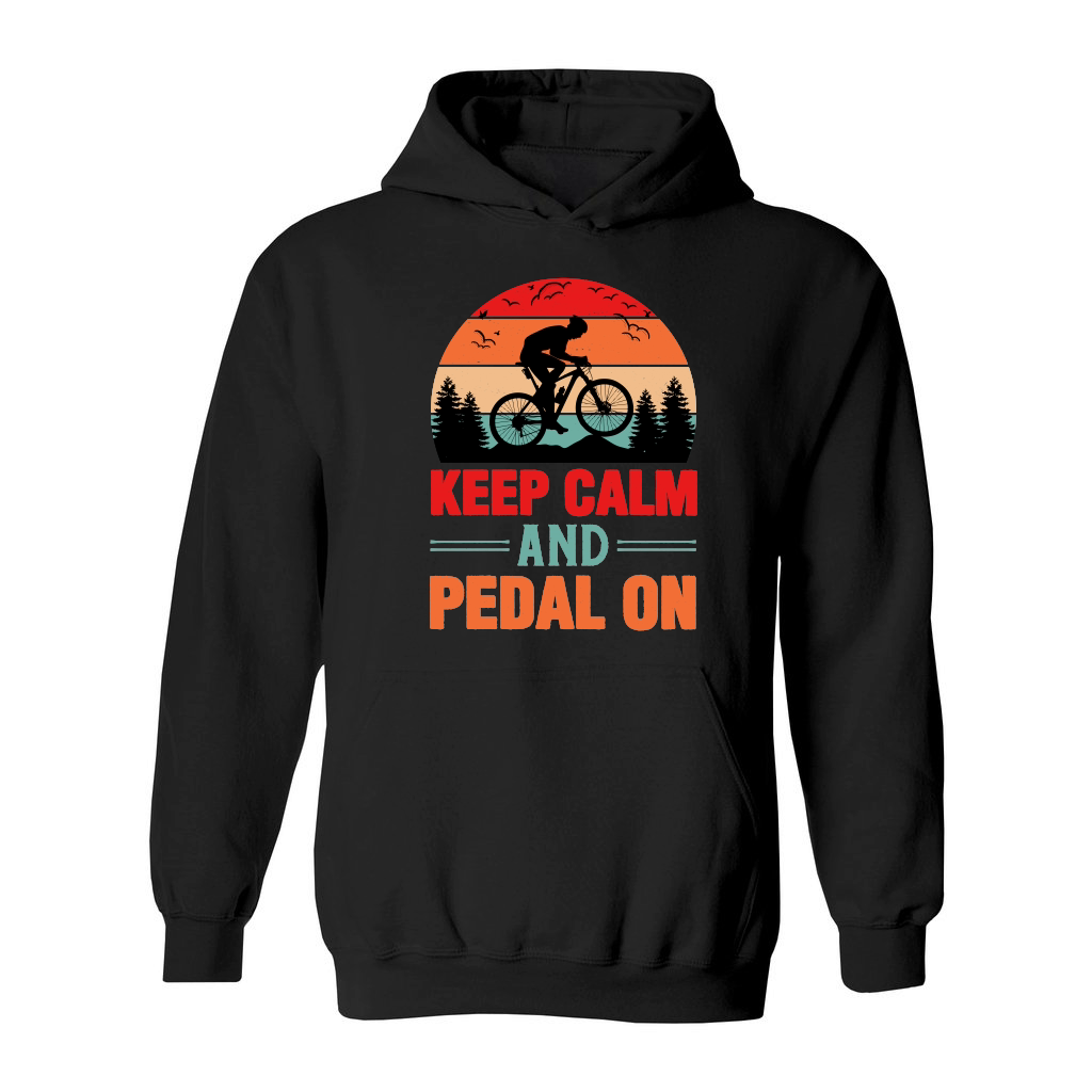 Keep Calm And Pedal On Cycling