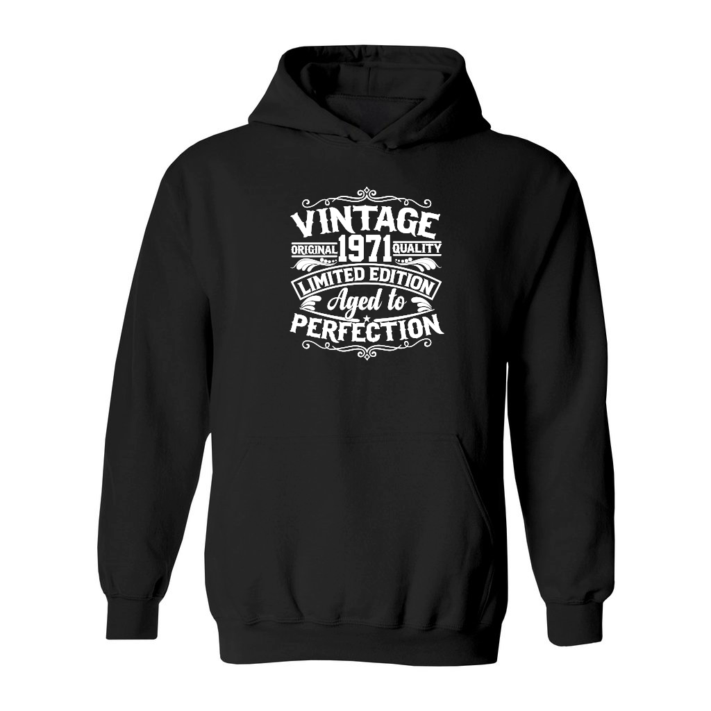 50th Birthday Svg Vintage 1971 Svg Aged to perfection T shirt design