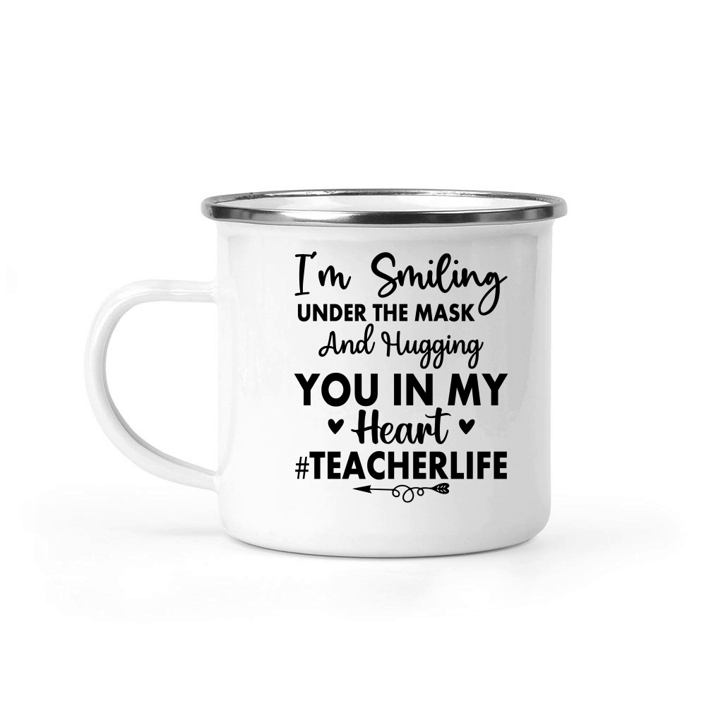 I'm Smiling Under The Mask And Hugging You in My Heart #Teacherlife 01