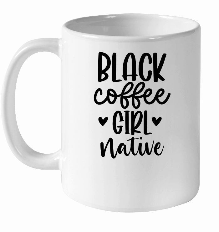 Black Coffee Girl Native 01