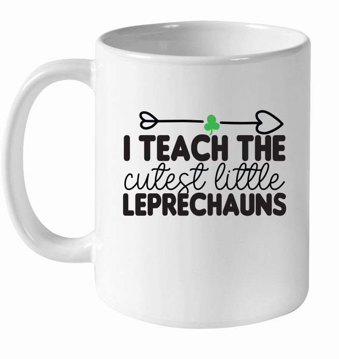 I Teach the Cutest Little Leprechauns SVG Design 01