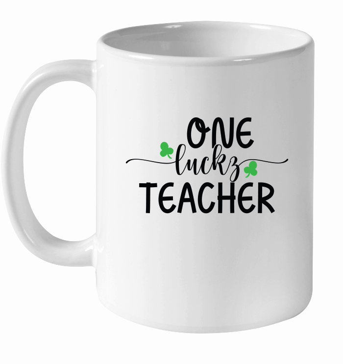 one Lucky Teacher SVG Design 01