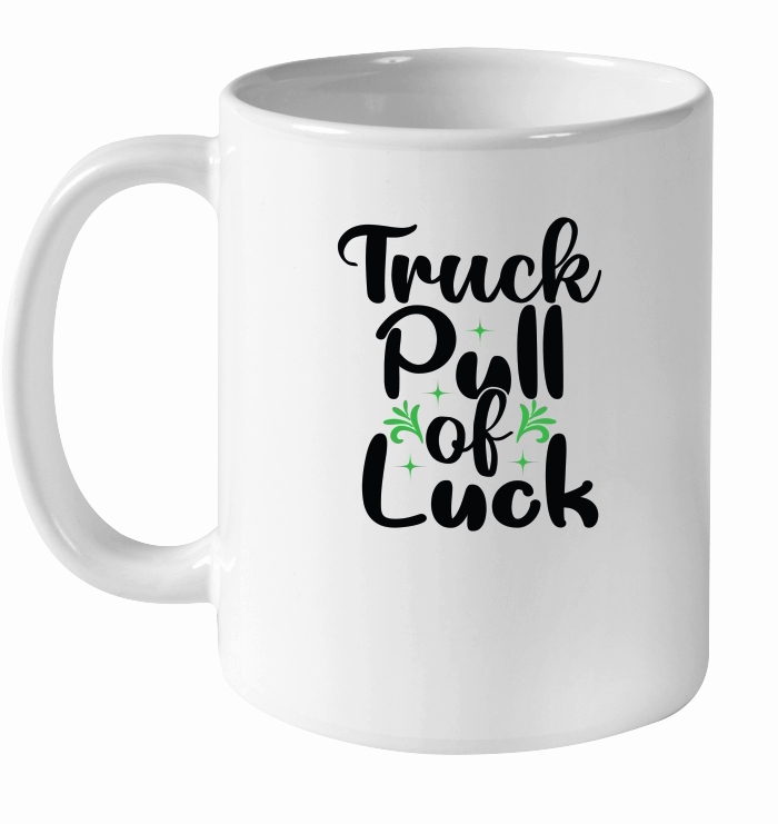 Truck Pull of Luck SVG Cut File 01