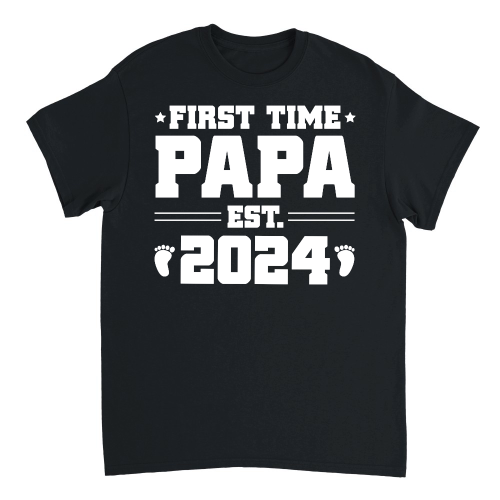 First Time Papa Est 2024