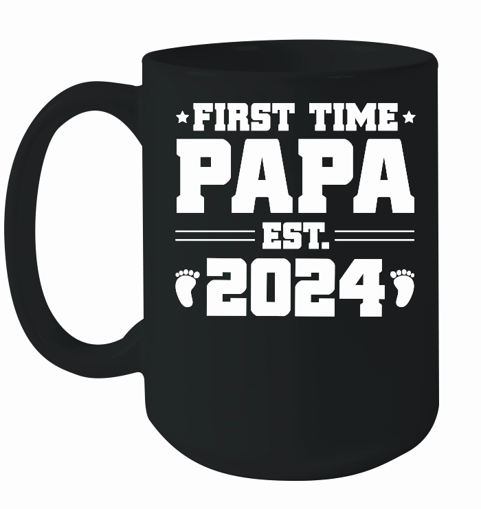 First Time Papa Est 2024