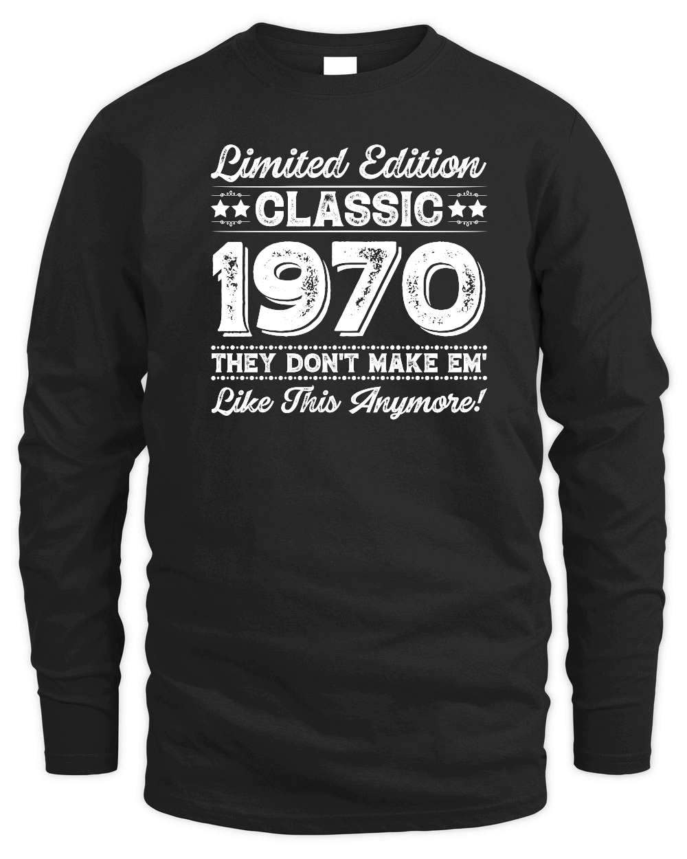 Limited Edition Classic 1970 Birthday