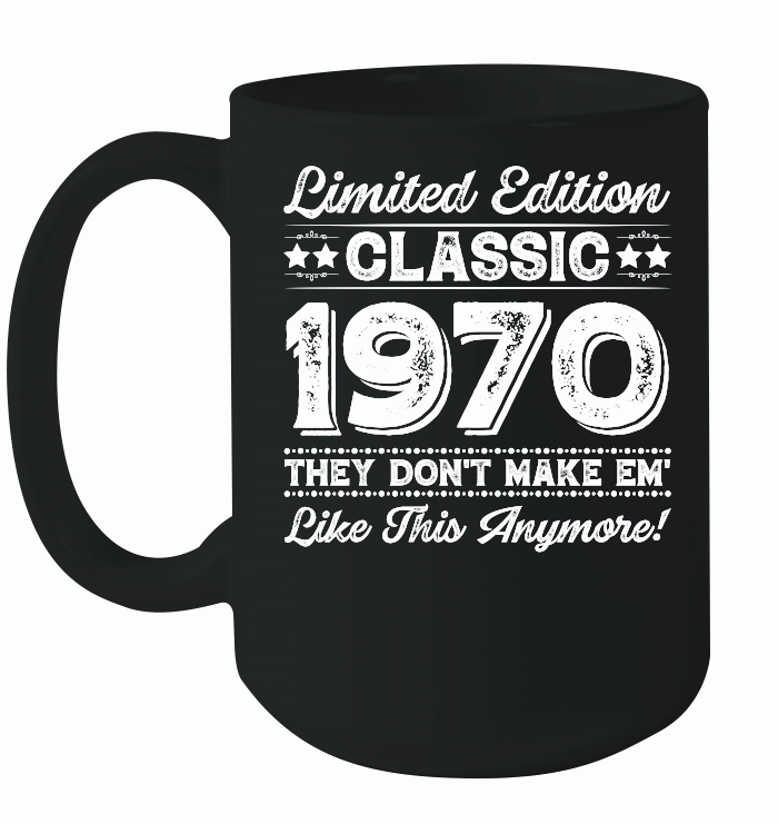 Limited Edition Classic 1970 Birthday