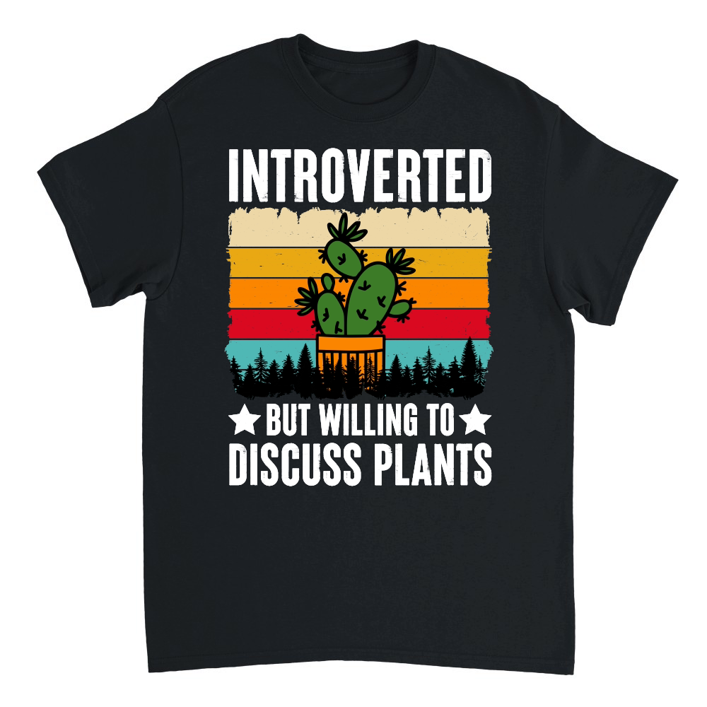 Introverted but Willing to Discuss Plants