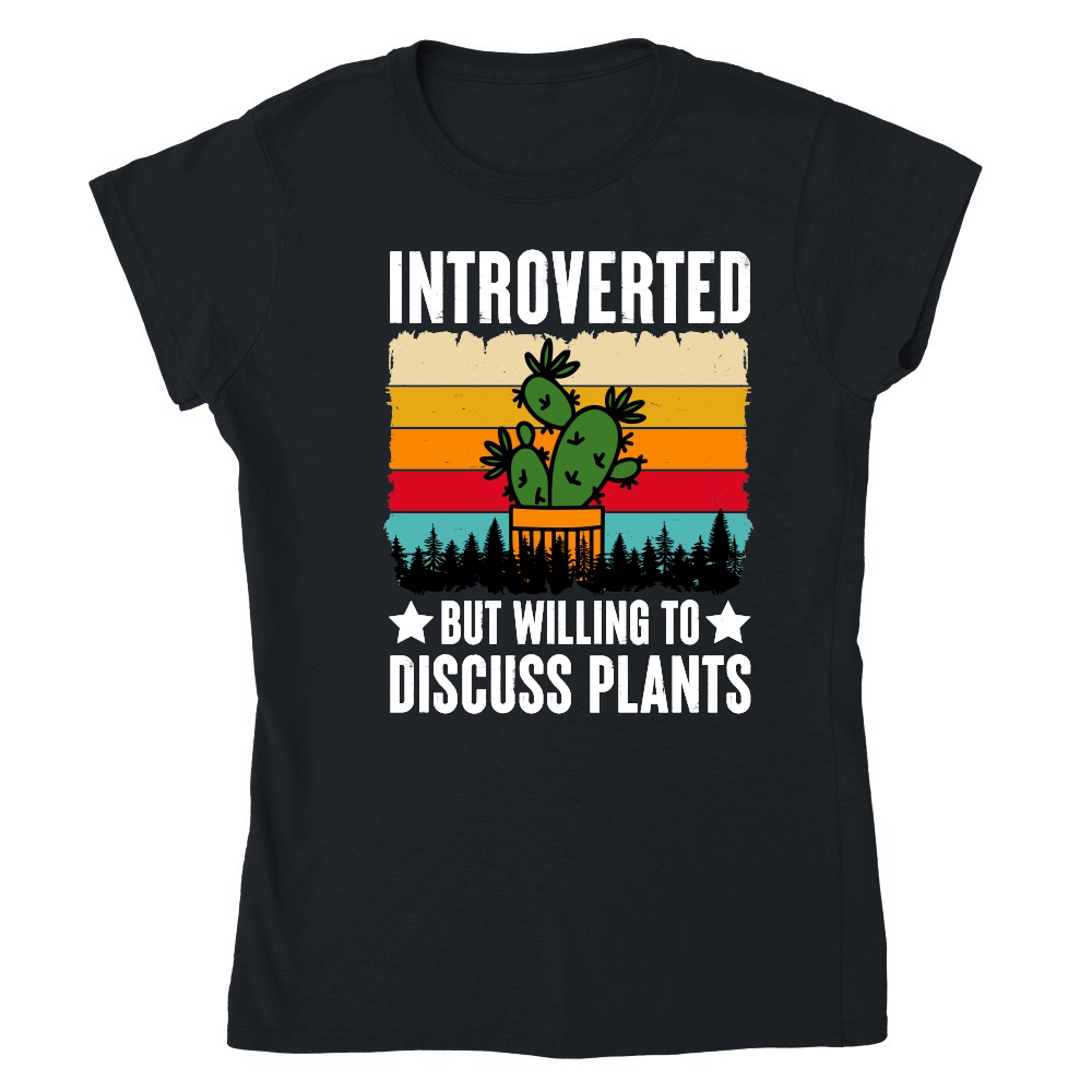 Introverted but Willing to Discuss Plants