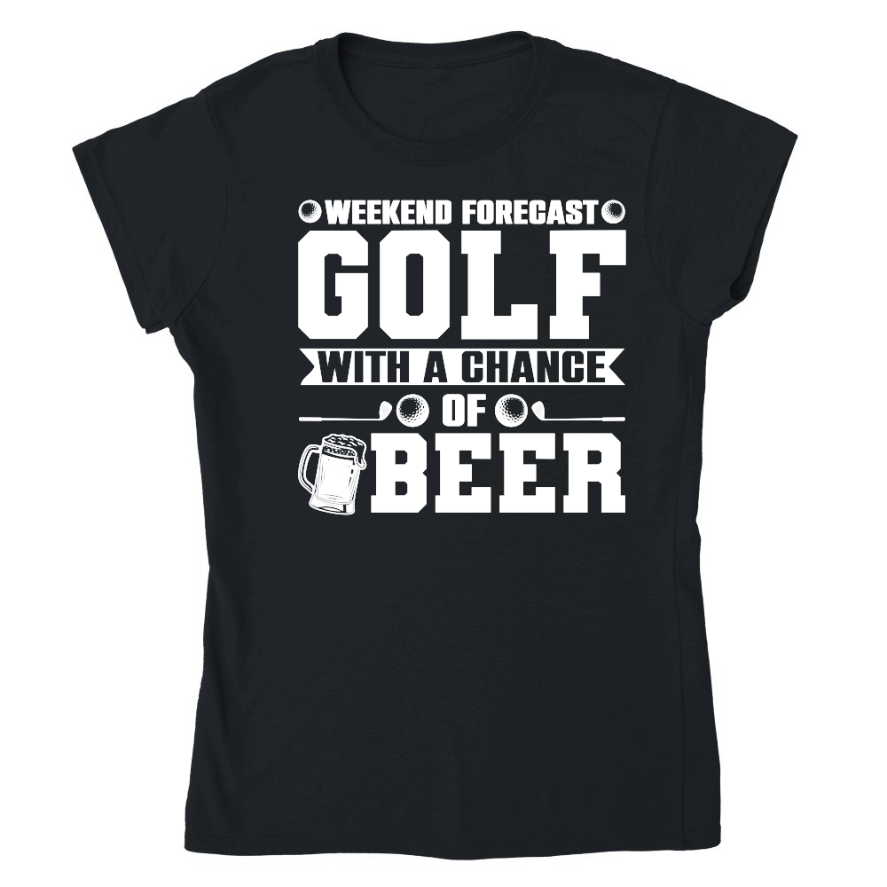 Weekend Forecast Golf with a Chance of Beer