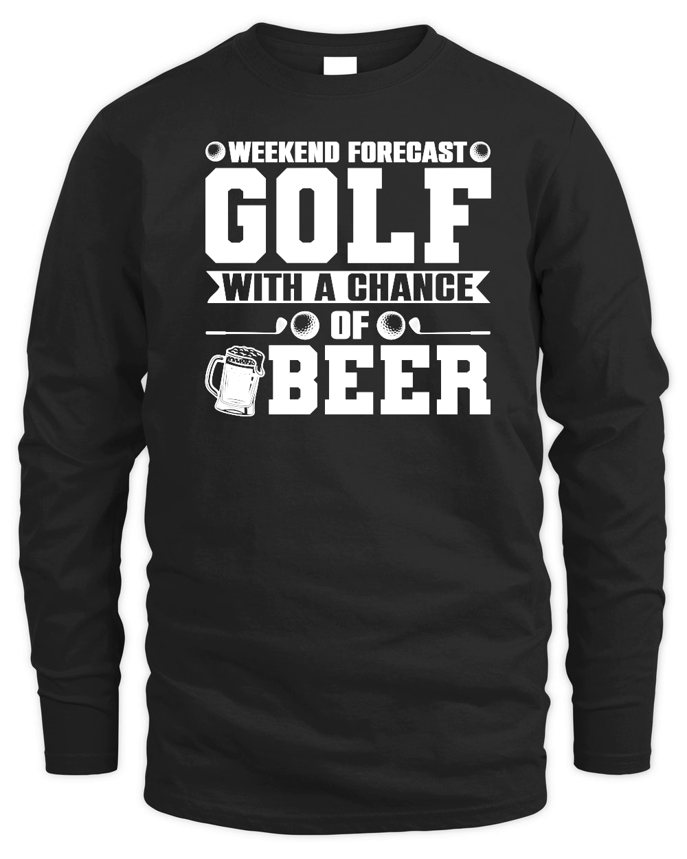 Weekend Forecast Golf with a Chance of Beer