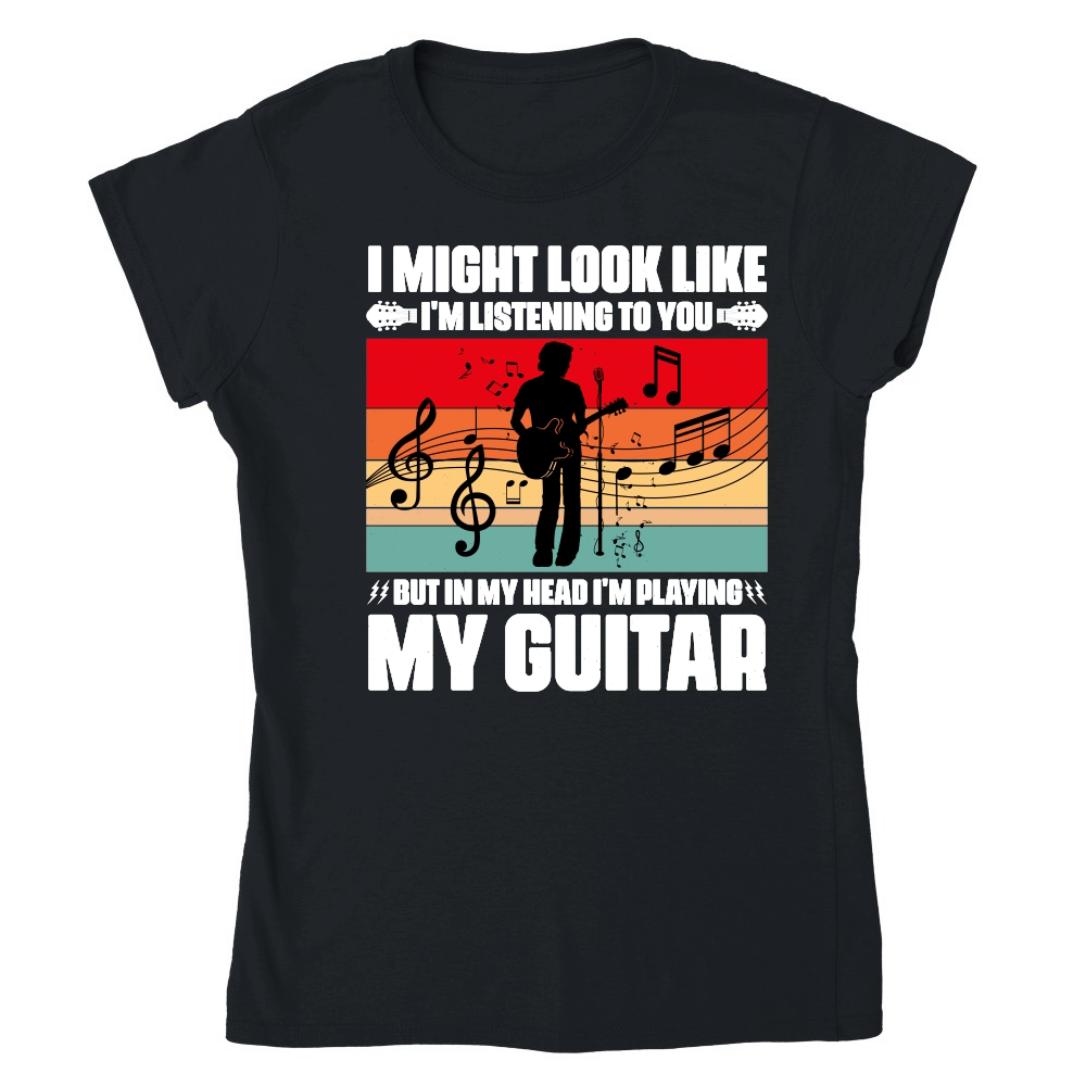 I'm Playing My Guitar Music Lover