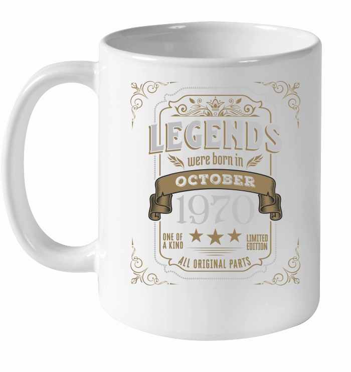 Legends Were Born In October 1970