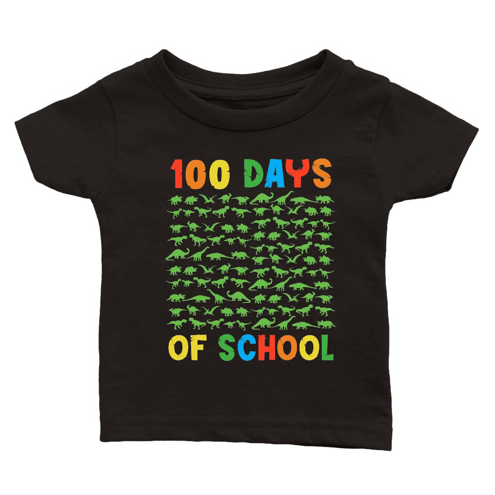 100 Days of School Dinosaur Silhouette