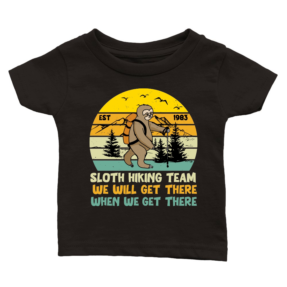 A220315 01 Sloth Svg, Sloth Hiking Team