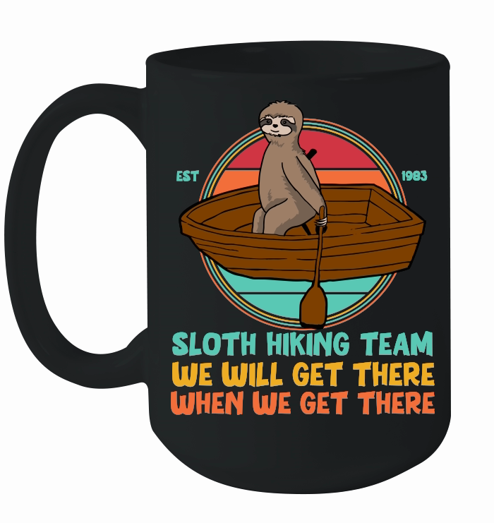 A220315 06 Sloth Kayaking Svg, Sloth Kayak Team