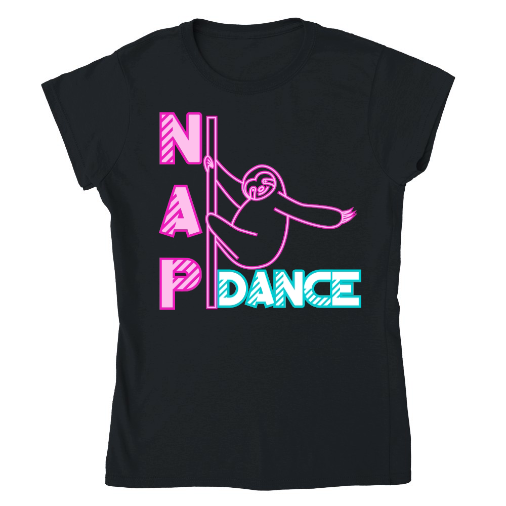 A220315 13 Nap Dance Neon Sign Sloth Pun Svg