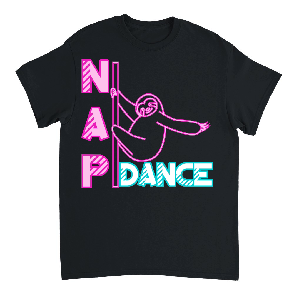 A220315 13 Nap Dance Neon Sign Sloth Pun Svg