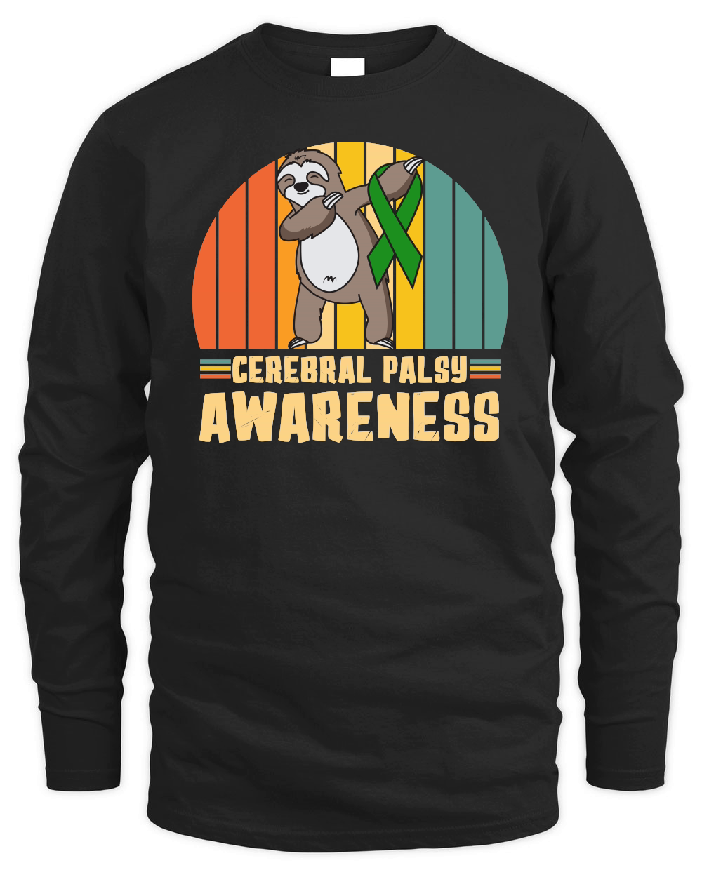 A220315 22 Cerebral Palsy Awareness Sloth Warrior