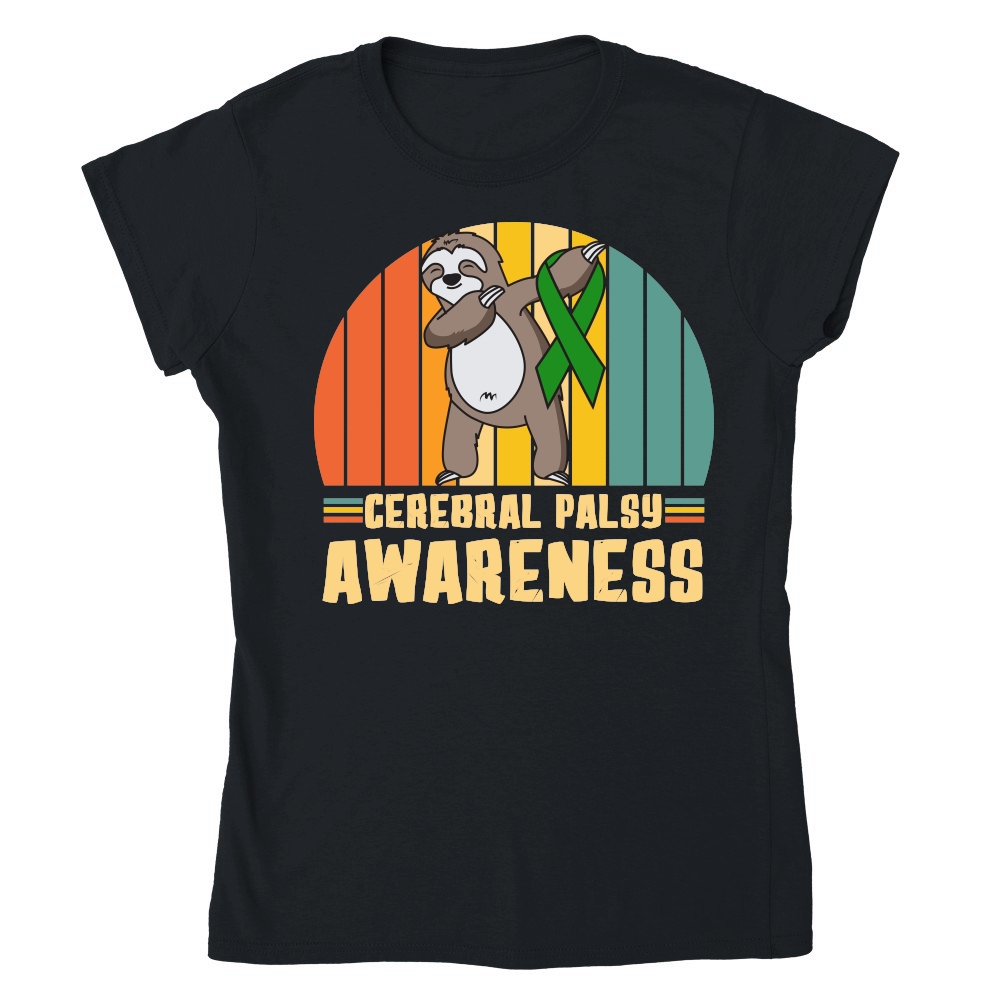 A220315 22 Cerebral Palsy Awareness Sloth Warrior