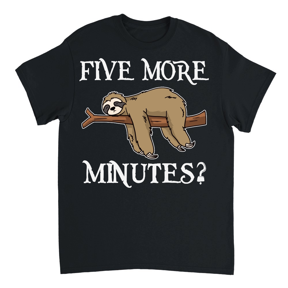 A220315 24 Funny Sloth Svg Five More Minutes