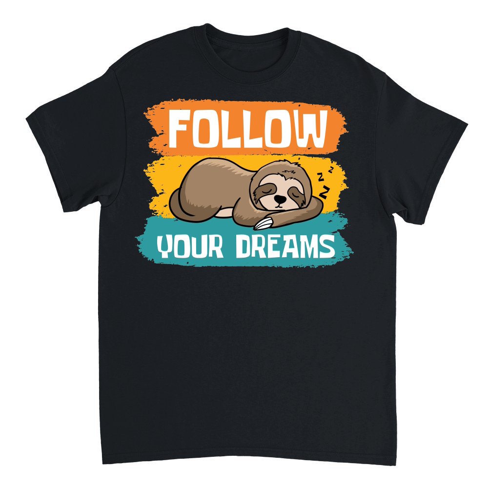 A220315 26 Dreaming Sloth Svg Follow Your Dreams