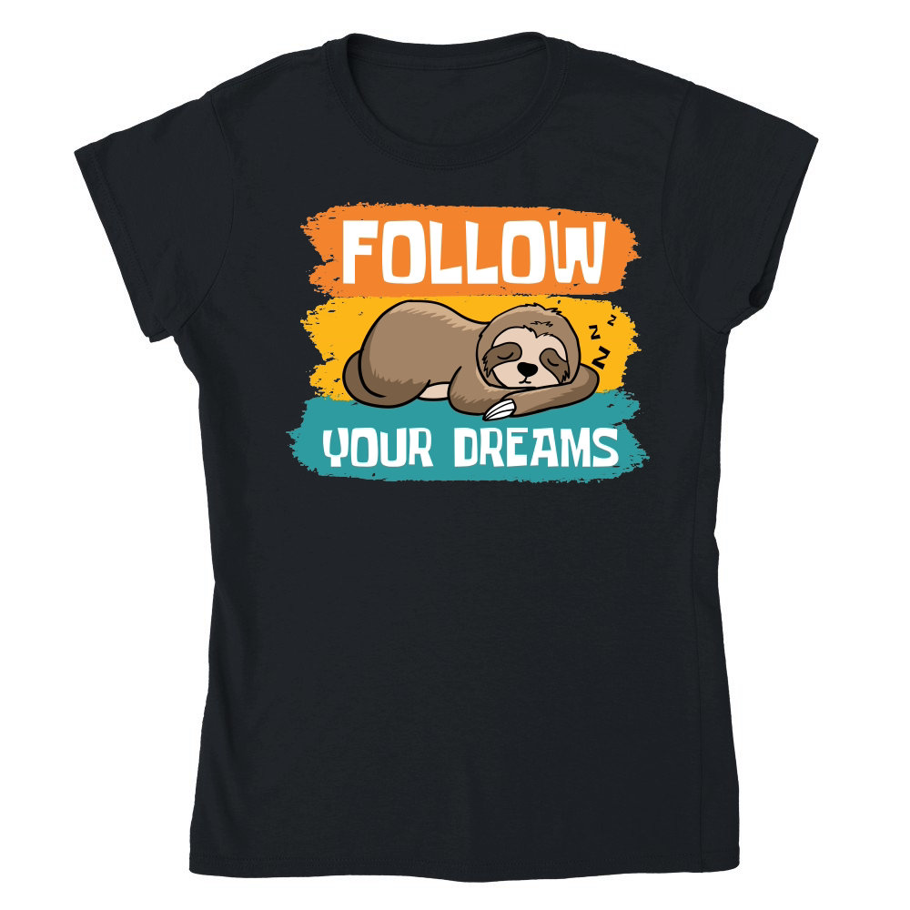 A220315 26 Dreaming Sloth Svg Follow Your Dreams