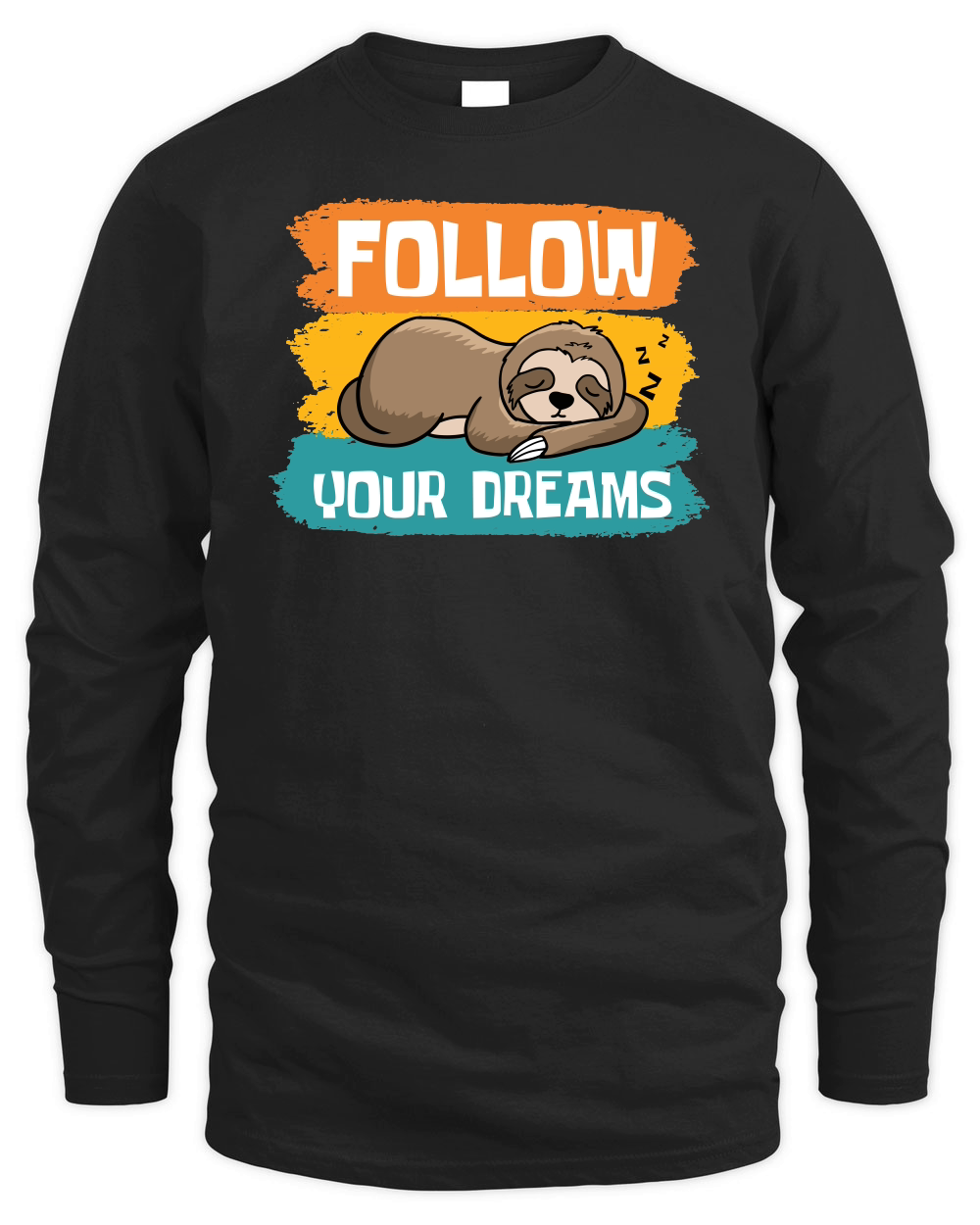 A220315 26 Dreaming Sloth Svg Follow Your Dreams