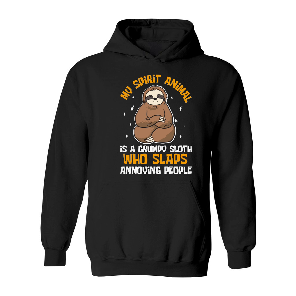 A220315 33 My Spirit Animal Is A Grumpy Sloth Svg