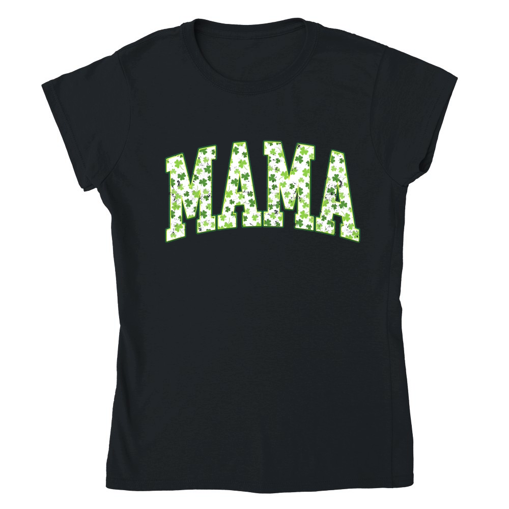 Mama Shamrock St Patricks Day Varsity