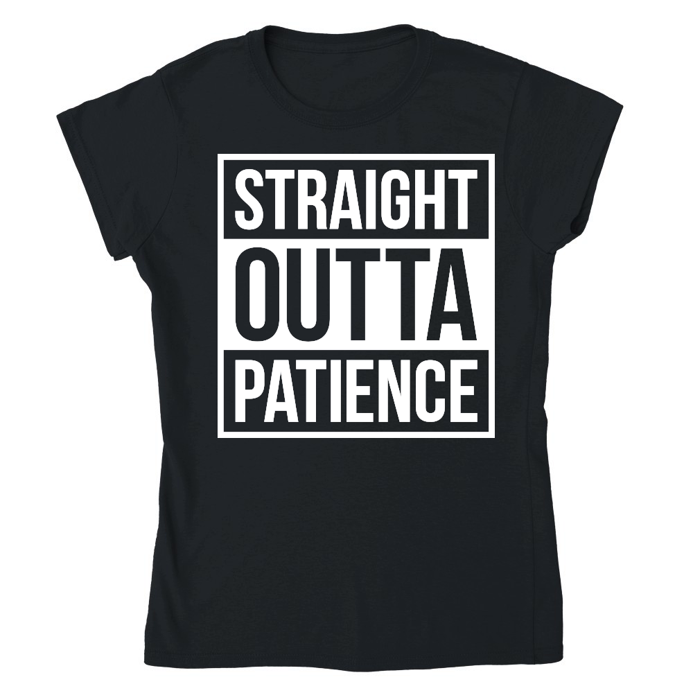 Straight Outta Patience PNG v2