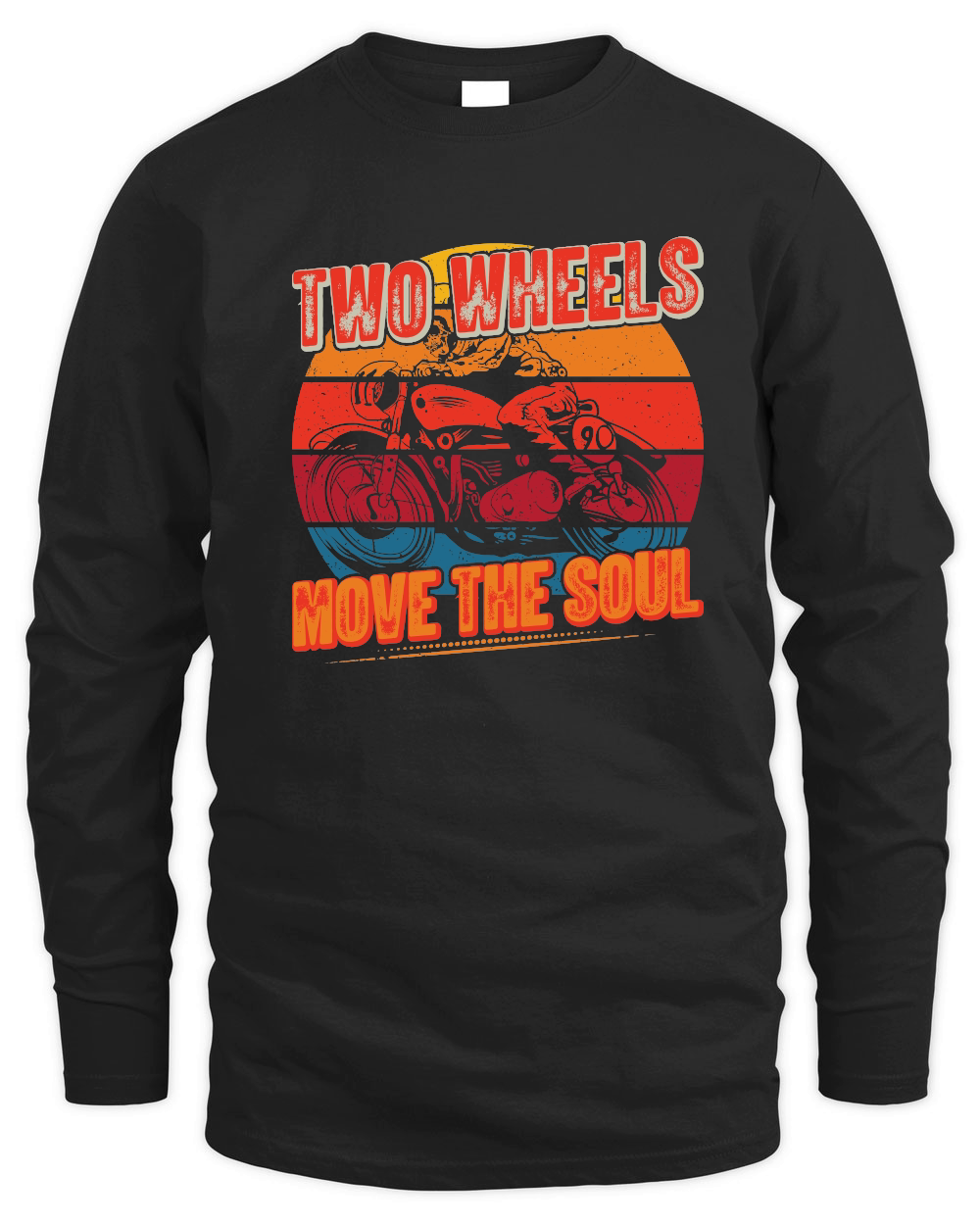 Two Wheels Move the Soul Motorbike