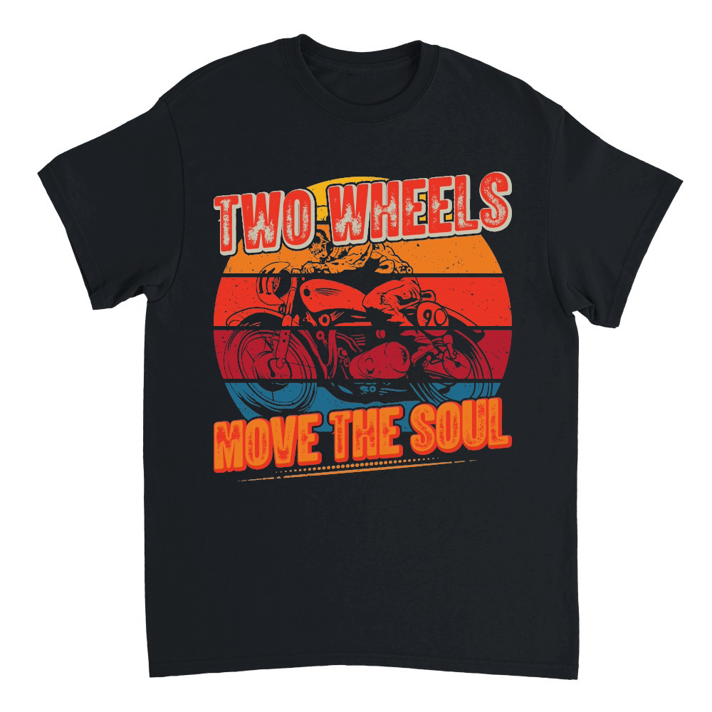 Two Wheels Move the Soul Motorbike