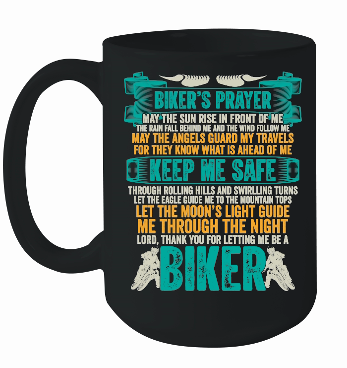 Bikers Prayer  Motorbike Rider